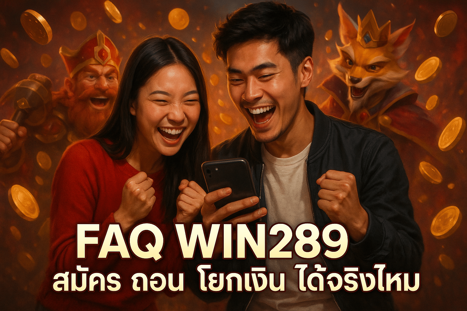 FAQ win289 สมัคร ถอน โยกเงิน ได้จริงไหม