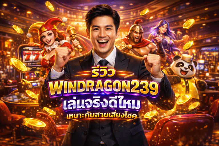 รีวิว WINDRAGON239 เล่นจริงดีไหม เหมาะกับสายเสี่ยงโชค
