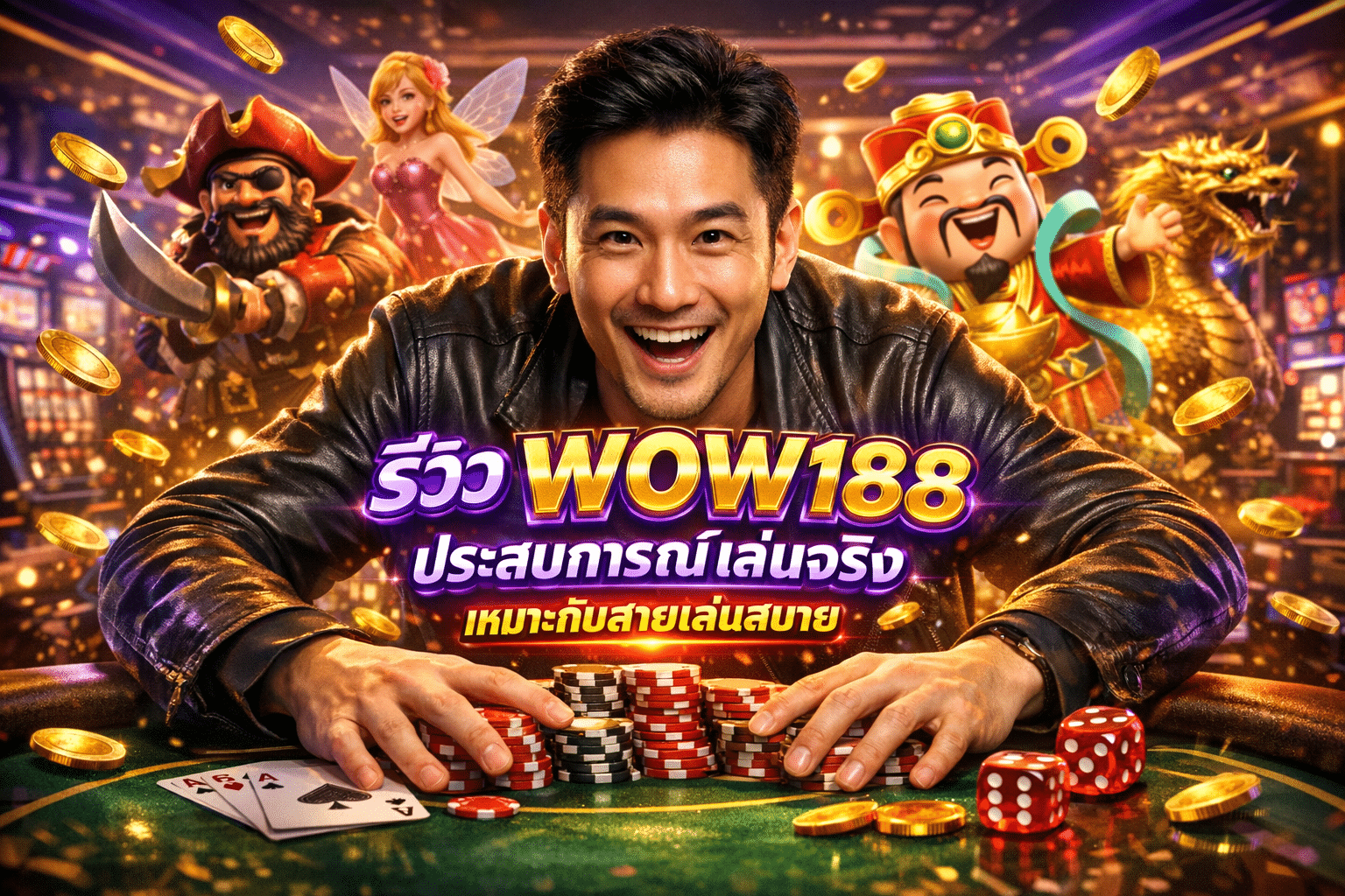 รีวิว WOW188 ประสบการณ์เล่นจริง เหมาะกับสายเล่นสบาย