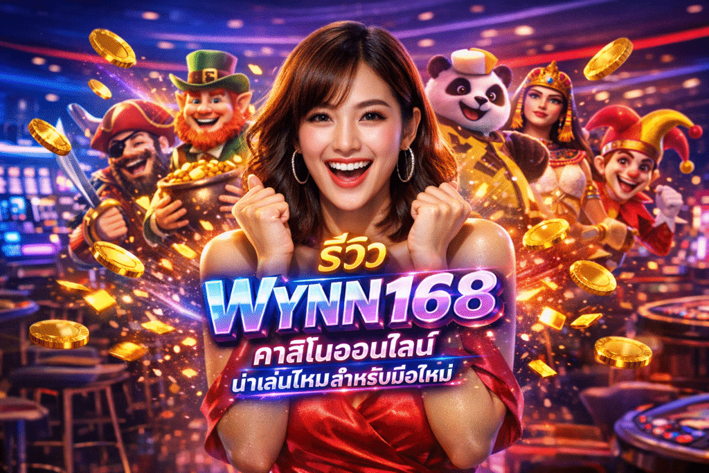 รีวิว WYNN168 คาสิโนออนไลน์ น่าเล่นไหมสำหรับมือใหม่