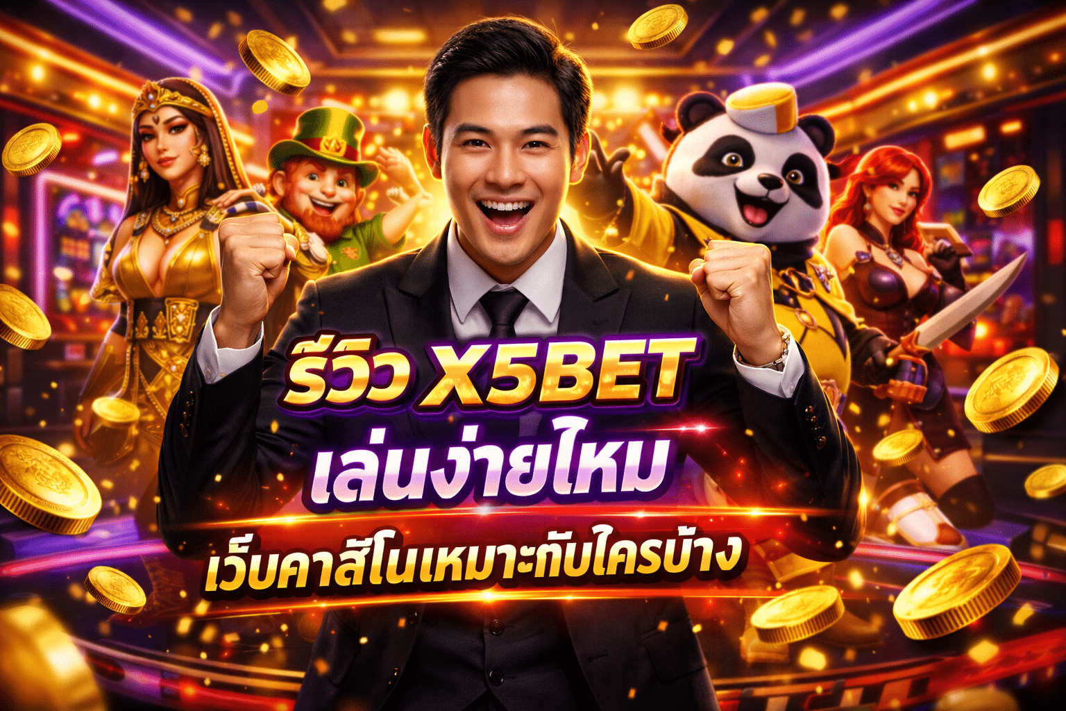 รีวิว X5BET เล่นง่ายไหม เว็บคาสิโนเหมาะกับใครบ้าง